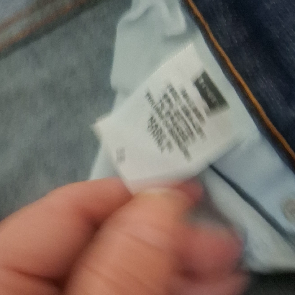 Levi's Dark Blue Ankle Jeans - Picture 3 of 8